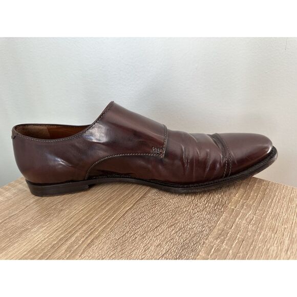 Burberry Double Buckle Leather Monk Strap Shoes in Patent Leather size Men\'s 40 main image 9